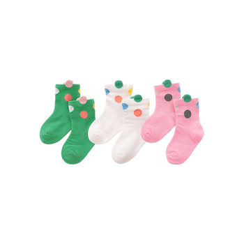 Rabi casual polka dot socks for all seasons