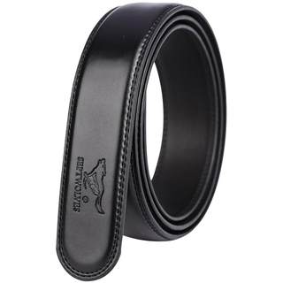 Septwolves Pure Belt Without Buckle Genuine Leather Headless Belt