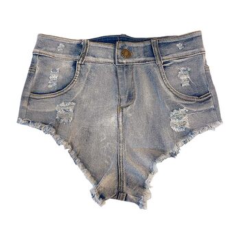 ແບບປົກກະຕິ jeans sexy 2023 summer ມ່ວນ