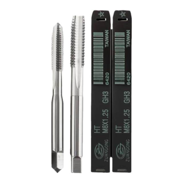 Fine teeth straight groove tap High-speed steel fine teeth straight groove tap