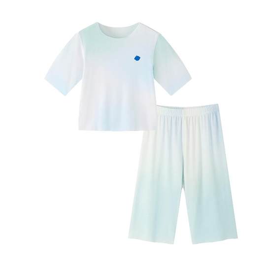 Babycare camellia tailor-made mid-sleeve home clothes