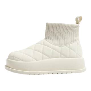 Global new thick-soled snow boots for women, plus velvet and thickening