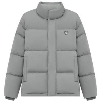Teenieweenie bear men's fashion casual stand collar down jacket men's winter loose simple three-defense jacket