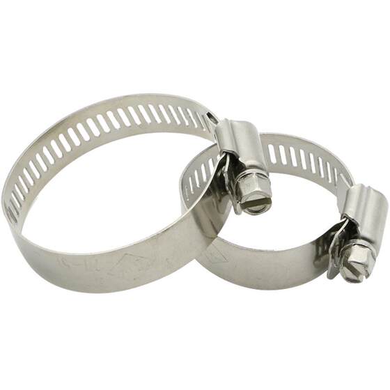 Stainless steel range hood gas pipe clamp