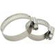 Stainless steel range hood gas pipe clamp