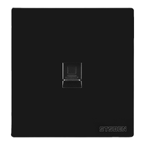 Type 86 concealed 10G network socket CAT6A computer broadband information panel Category 6 super shielded network cable socket
