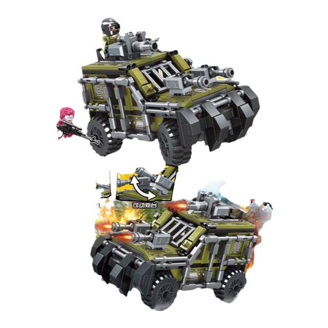Assembled building blocks educational children's toys and puzzles children's car