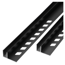 Dianjuege metal trimming strip edge banding strip decorative strip edge suspended ceiling closing black edge strip Yang Angle