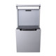 Folding door wall-mounted invisible shoe changing stool