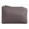 Real leather texture coin wallet for women with small and versatile leather zipper card bag key coin simple student thin and cute
