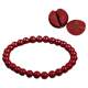 朱砂手串手链素圈本命年平安护身符女士转运珠女爆款红绳佩戴幸运