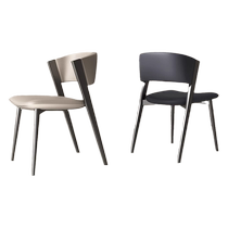 Naizhai Italian light luxury dining chair designer model room dressing table internet celebrity back chair simple home dining chair