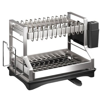 360 automatic drainage dish storage rack