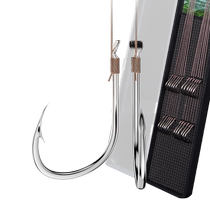 Xiaofengxian Dali Mazi Line Double Hook Tied Finished Gold Sleeve Iseni New Kanto Izu Fish Hook Set