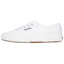 SUPERGA white shoes for women, popular canvas shoes, casual sneakers for men and women, comfortable and versatile, classic 2750