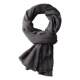 Autumn and winter men's scarf, versatile classic solid color