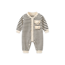 Baby clothes autumn clothes newborn baby boy onesies full moon and hundred days super cute spring and autumn outdoor clothes and rompers