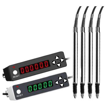 Write-in-examination contact displacement meter digital quantity collector