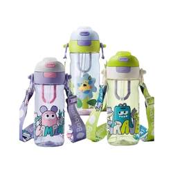 babycare sports water cup ເດັກ​ນ້ອຍ two-in-one straw cup kindergarten special baby students cup kettle