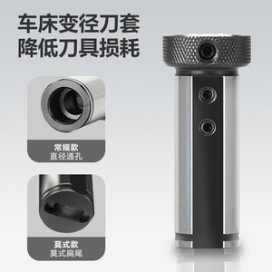 数控车床刀套内孔D16 20 25 32 40 50 60减径套U钻辅助导套变径套