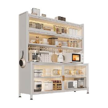 Youqin storage cabinet floor-standing multi-layer storage rack