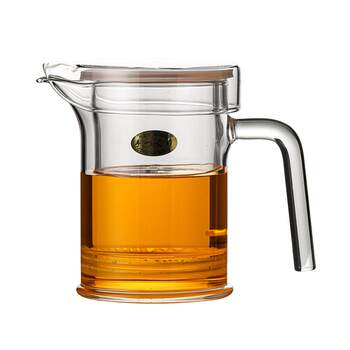 Tangshu high temperature glass gauze filter tea cup