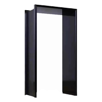 Aluminum alloy entrance door cover Entry door package frame cover Entry door plus door cover single package minimalist light luxury entrance hall