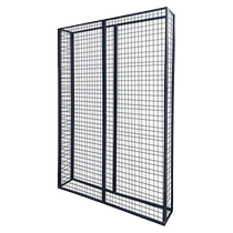Grid display stand iron grid grid partition wire mesh piece painting exhibition kindergarten jewelry display stand screen