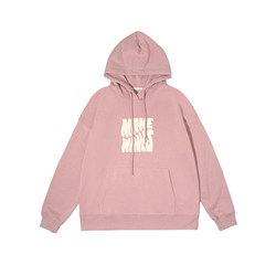 ໝາສັດ Xiaoba pear-shaped homemade early spring hooded sweatshirt for women spring retro college style lazy loose top jacket