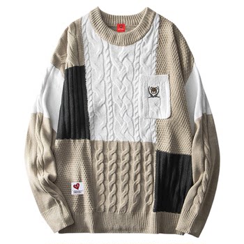 Charles peach heart love round collar sweater Charles peach heart love round collar sweater