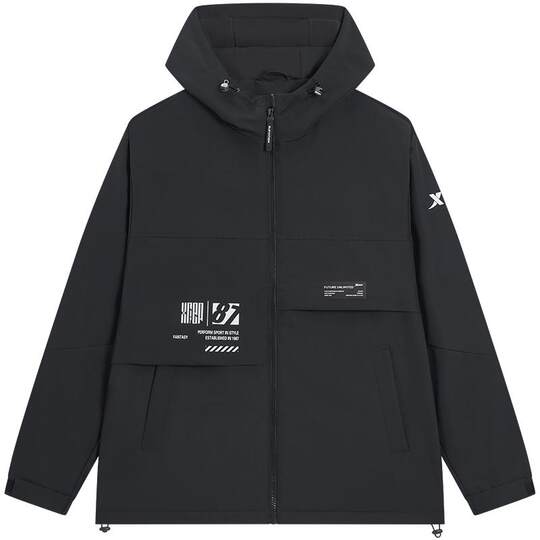 Xtep Sports Jacket Men's 2025 Autumn and Winter New Thin Jacket Outdoor Sports Windbreaker 975129160484