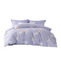 Mercury Home Textiles Cotton Quilt Cover Single Piece Pure Cotton Antibacterial Printed Quilt Cover Home Student Dormitory Bedding