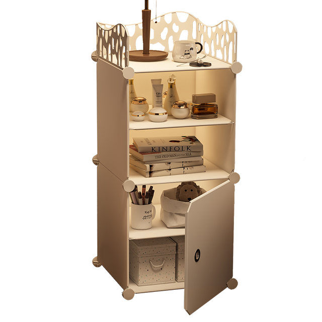 Bedside table household storage rack storage cabinet
