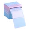Pull-out post-it notes with gradient colors and cute error correction notes