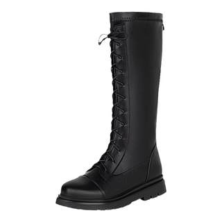 Spring and Autumn high-top catwalk performance princess style boots