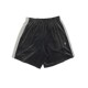 ZUCZUG polyester velvet ໂສ້ງຂາສັ້ນບາດເຈັບແລະສີດໍາ