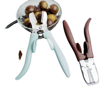 Chestnut peeling artifact raw chestnut scissors portable shell peeler special walnut clip opener kitchen