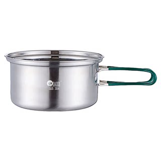 岛奇户外锅具304不锈钢露营野炊装备套装套锅野营煮饭水壶煎锅