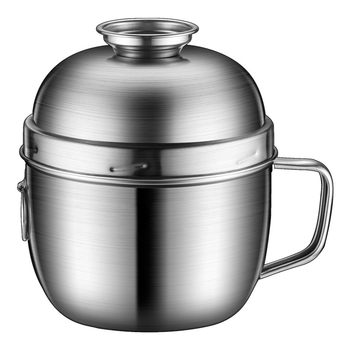 Thickened 304 stainless steel fast food cup portable seal