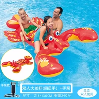 57528 Двойное великое крепление лобстера+ручной насос