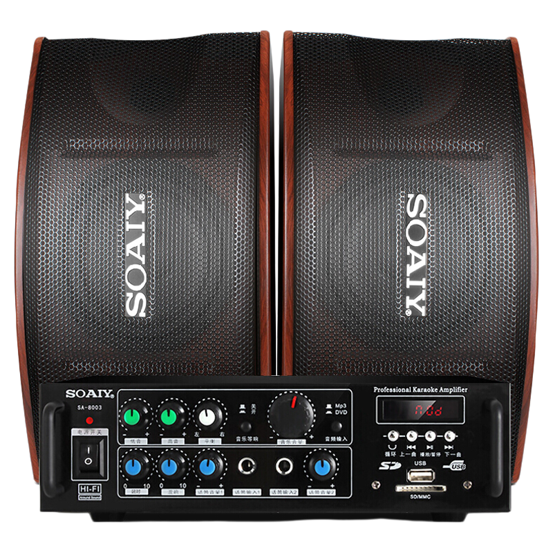 Sony Ericsson 8-inch dance studio amplifier card package speaker