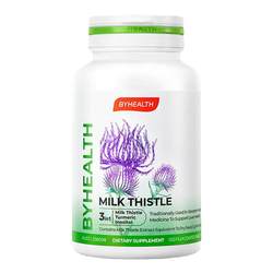 BYHEALTH ນົມ thistle ເມັດປ້ອງກັນຕັບ BYHEALTH ນົມ thistle ຕ້ານການ hangover ແລະ sobering liver tablets night liver tablets flagship store