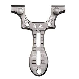 汉道铝合金洛克弹弓高精度快压传统竞技扁皮筋弹工成人户外专用