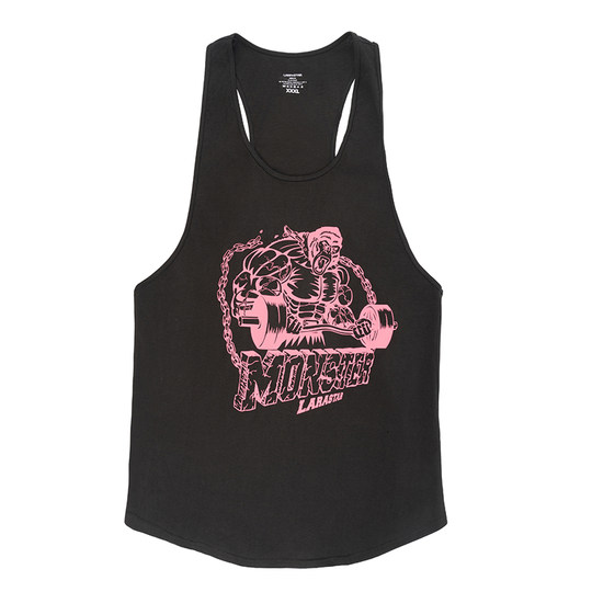 劳拉之星1536健身背心男潮牌美式夏季运动上衣宽松坎肩训练服衣服