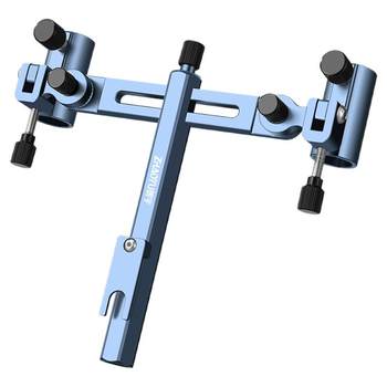 Aluminum-magnesium alloy double cannon universal bench fishing gear accessories