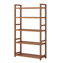 Storage rack multi-layer storage rack floor-standing simple solid wood home kitchen living room book goods Nanzhu small toy storage