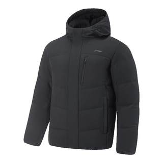 劲浪李宁男子机能全天候保暖拒水运动休闲羽绒服外套AYMV153-1