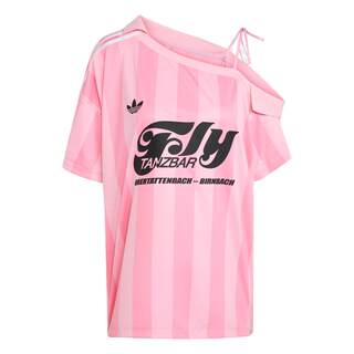 Adidas trefoil women's off-the-shoulder short-sleeved jersey