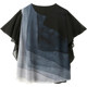 ເສື້ອ chiffon ພິມສະຫມໍ່າສະເຫມີທີ່ມີການພິມແສງສະຫວ່າງ