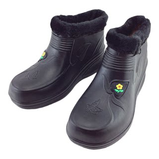 Легкие нескользящие женские непромокаемые сапоги из пеноматериала на толстой подошве